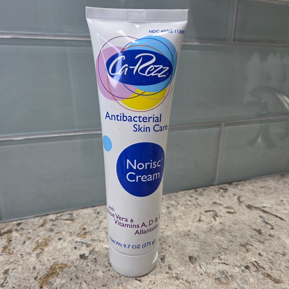 Ca Rezz Norisc Cream Antibacterial Skin Care Soothes  Skin Aloe Vera Vitamin NEW